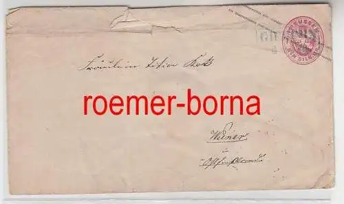 75280 alter Ganzsachen Brief Preussen 1 Silbergroschen Gifhorn
