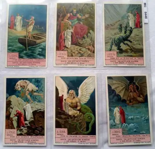 Liebigbilder Serie 986 Dante die Göttliche Komödie I komplett 1929 (6/100939)