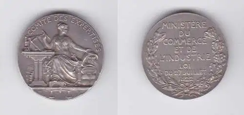 III REPUBLIC Médaille, Comité des expertises 1822 Argent Silber (138992)