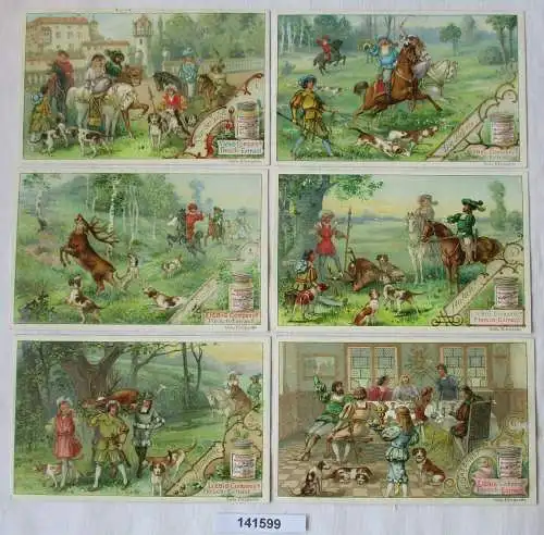 7/141599 Liebigbilder Serie Nr. 401 Jagdbilder V 1898