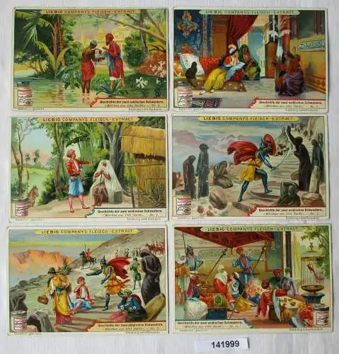 7/141999 Liebigbilder Serie Nr. 498 Geschichte der 2 neidischen Schwestern 1901