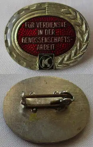 DDR Ehrennadel für Verdienste in der Genossenschaftsarbeit Stufe Silber (149951)