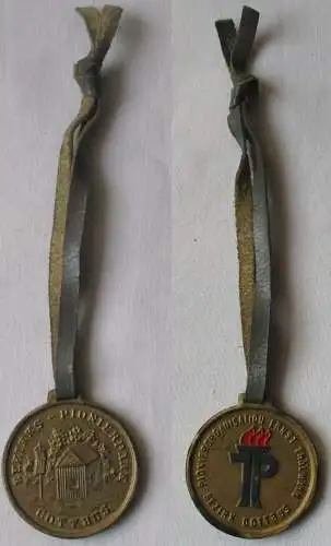 DDR Medaille Bezirks-Pionierpark Cottbus Ernst Thälmann Pioniere JP (135040)