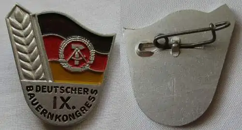 DDR Abzeichen IX. Deutscher Bauernkongress Berlin 1966 (142076)