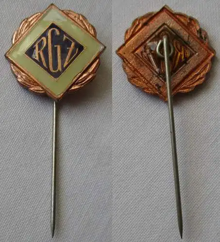 DDR Abzeichen Ehrennadel der Fachrichtung Rassegeflügelzucht RGZ Bronze (149984)