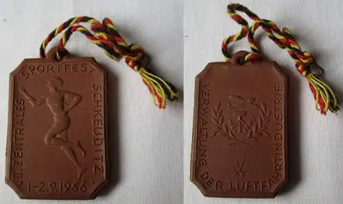DDR Medaille Schkeuditz Verwaltung der Luftfahrtindustrie 1956 (118053)