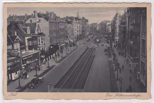 901252 Ak Kiel - Blick in die Holtenauerstraße um 1915