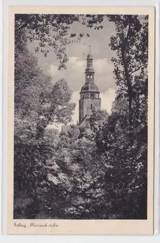 50379 AK Belzig - Blick auf die Marienkirche 1938