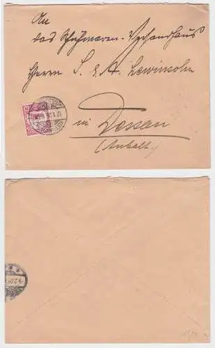 901503 Brief mit Stempel Keetmanshoop Deutsch Süd-West-Afrika Namibia 1909