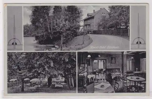 900449 AK Strand-Hotel Ottenhain, Inhaber W. Fischer, Innenansichten 1939