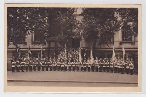 84197 Studentika Ak Ingenieurschule Zwickau in Sachsen am Hauptportal 1929