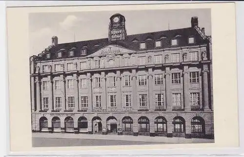 88267 Ak Sächsische Bank Filiale Leipzig Goethestraße 3/5 um 1930