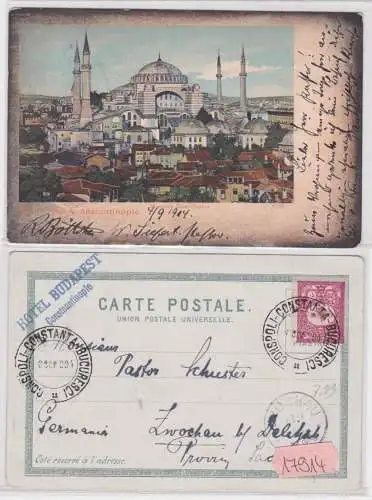 17914 AK Salut de Constantinople - Mosquee Saint-Sophie 1904