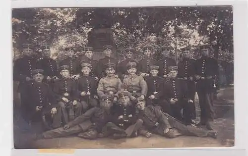 39616 Foto Ak Militär Dresden 1917 Fußartillerie Regiment 19, 5. Korporalschaft