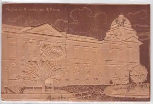 901998 Präge Ak Palacio de Governo de Sao Paulo Brasilien 1905