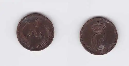 1 Öre Kupfer Münze Dänemark 1874 (124671)