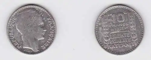 10 Franc Silber Münze Frankreich 1931 (131332)