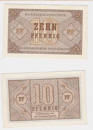 10 Pfennig Banknote Bundeskassenschein o.D. (1967) Rosenberg Nr.315 (129388)