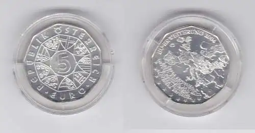 5 Euro Silber Münze Österreich 2004 EU Erweiterung (152264)