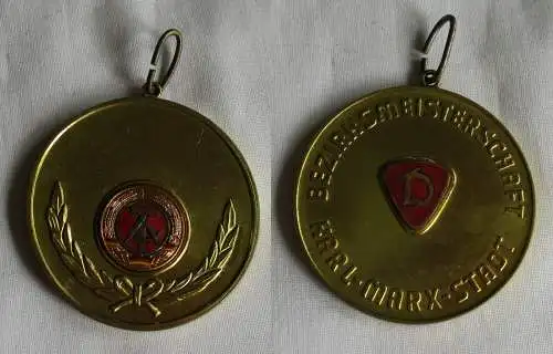 DDR Medaille Bezirksmeisterschaft Karl Marx Stadt Dynamo (151405)