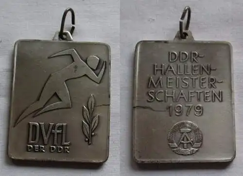 DDR Plakette DVfL DDR Hallenmeisterschaften 1979  (143723)