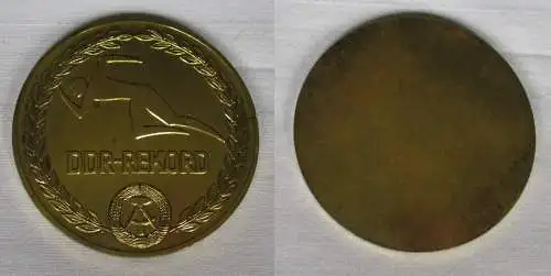 DDR Medaille Leichtathletik DDR Rekord Stufe Gold (144885)