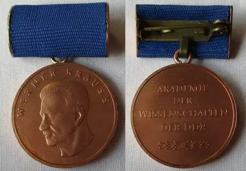 Werner-Krauss-Medaille der Akademie der Wissenschaften DDR MUSTER (152025)