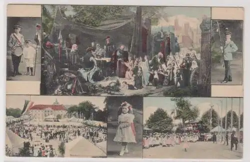 99996 Mehrbild Ak Gruss vom Naumburger Kirschfest um 1915