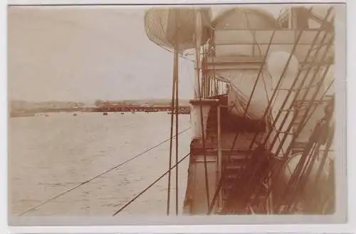 76322 Foto Fremantle Australien vom Dampfer "Seydlitz" aus 14.7.1914