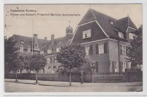 62819 AK Ostseebad Kolberg - Kaiser und Kaiserin Friedrich Berliner Sommerheim