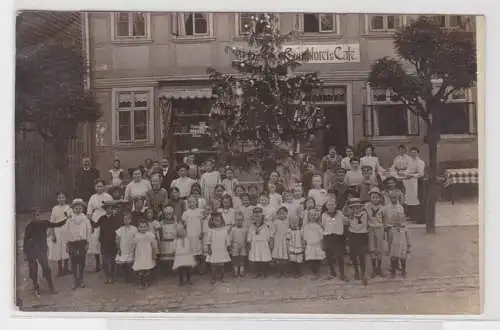 42089 Foto Ak Grund (Wilsdruff) Conditorei & Café 1912