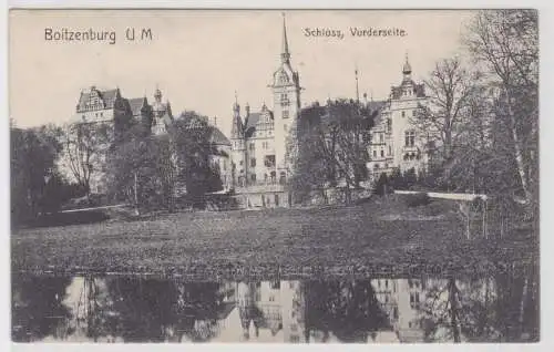 70271 Ak Boitzenburg Uckermark Schloss Vorderseite 1907