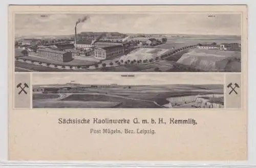 63260 Ak Sächsische Kaolinwerke GmbH Kemmlitz um 1920