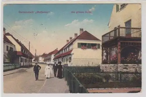 65214 Ak Gartenstadt "Hellerau" am grünen Zipfel 1912
