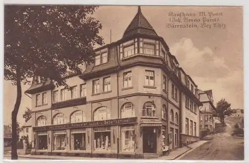 02369 Ak Bärenstein Bezirk Chemnitz Kaufhaus M.Porst um 1930
