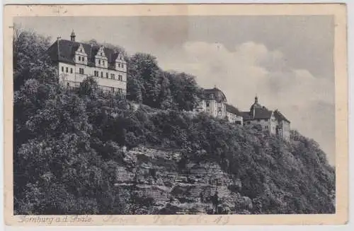 07163 AK Dornburg an der Saale - Schloss Dornburg, Bahnpost 1930