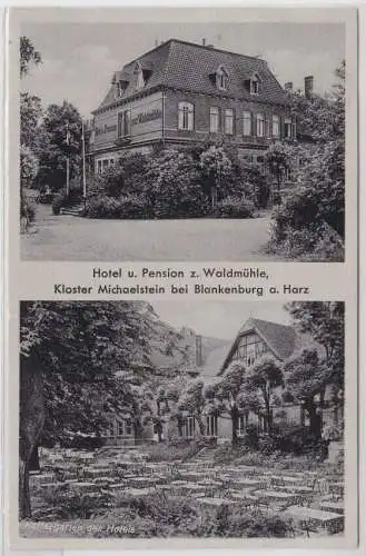 96506 AK Kloster Michaelstein bei Blankenburg - Hotel und Pension zur Waldmühle