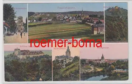 77955 Mehrbild Ak Friedrichsbrunn Ostharz Ortsansichten um 1920