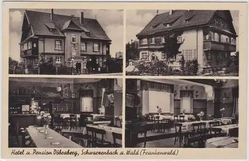 95058 AK Schwarzenbach am Wald (Frankenwald) - Hotel und Pension Döbraberg