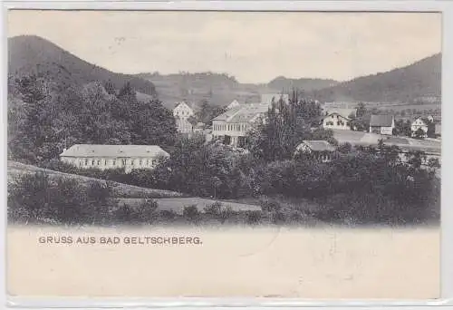 64295 Ak Gruß aus Bad Geltschberg Lázně Jeleč Totalansicht 1906