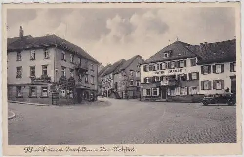 07465 AK Höhenluftkurort Beerfelden im Odenwald - Metzkeil mit Hotel Traube