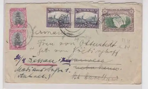 907480 Brief Südrhodesien Südafrika Charlestown nach Dessau