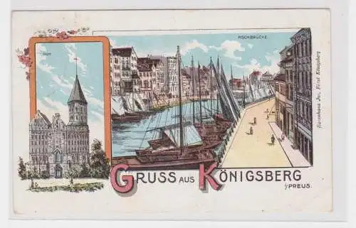 907708 Mehrbild Ak Gruss aus Königsberg in Preussen 1900