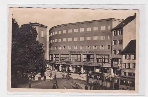 906888 Foto Ak Jena Holzmarkt, Deutsches Haus, Kaffee Mankel 1939