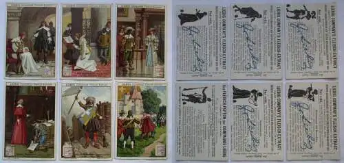 Liebigbilder Serie Nr. 489 Die drei Musketiere Jahrgang 1901 (5/165970)