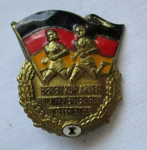 DDR Sportleistungsabzeichen "Bereit zur Arbeit ..." Stufe I (134298)