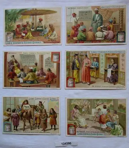 4/124390 Liebigbilder Serie Nr. 545 Die Schule 1902