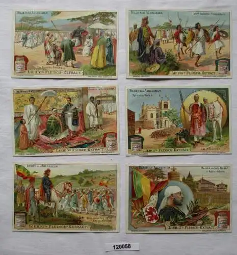 4/120058 Liebigbilder Serie Nr. 673 Bilder aus Abessinien 1906