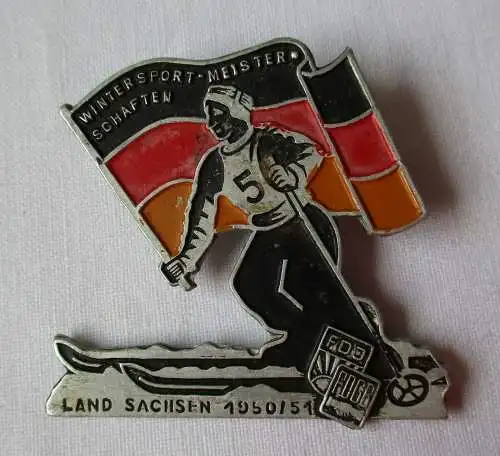 DDR Abzeichen Wintersport-Meisterschaften Land Sachsen 1950/51 (129966)