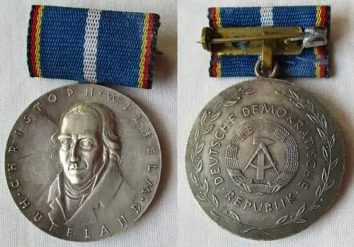 seltener DDR Orden Wilhelm Christoph Hufeland Medaille Silber 167 d (141518)